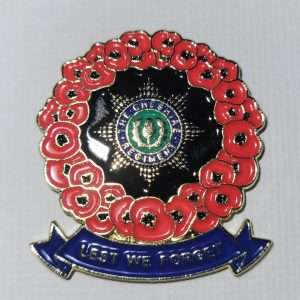 Poppy Wreath Pin Badge