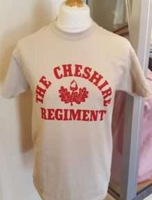 Retro Cheshire Regiment T-Shirt
