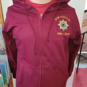 Cheshire Regiment Zipped Hoodie