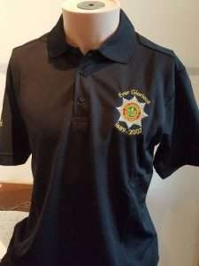 Black Cool Checker Plus Polo Shirt