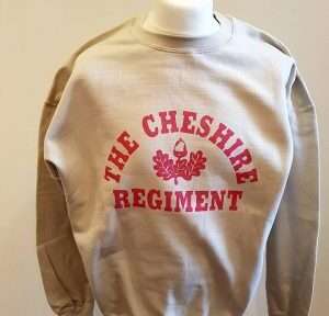 Retro Cheshire Regiment Sweatshirt