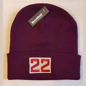 Beanie Hat Maroon 22