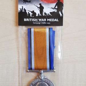 WW1 Replica Campaign Medal The British War Medal