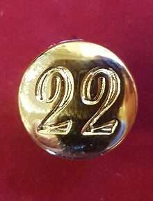 22nd Large Blazer Button